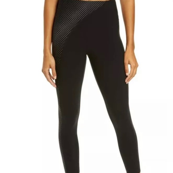 Spanx Leggings Workout yoga Pants Every Wear Reflective Gym Compression Black: S - Picture 1 of 11